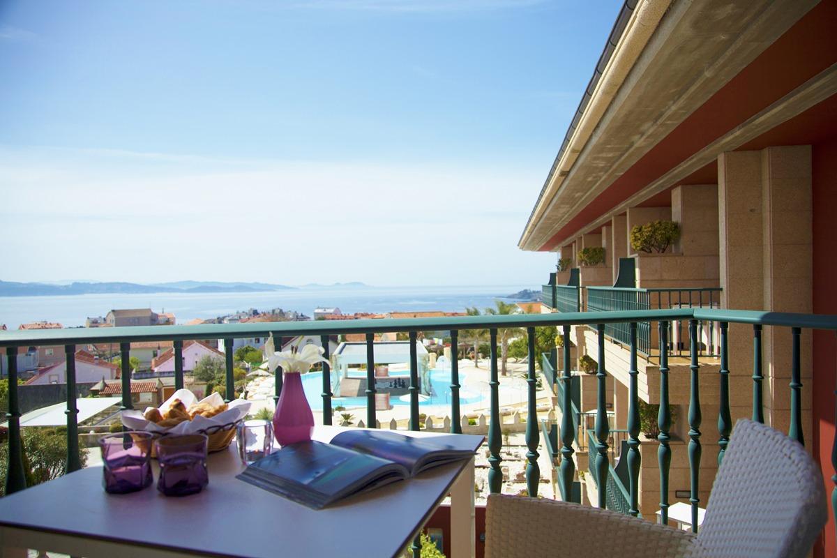 Augusta Eco Wellness Resort 4 Superior Sanxenxo Exteriér fotografie
