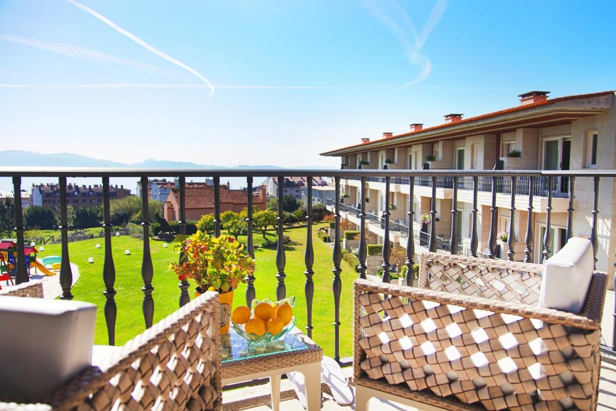 Augusta Eco Wellness Resort 4 Superior Sanxenxo Exteriér fotografie